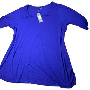 NWT! Eileen Fisher Women's, Violet Slip on Tunic Dress Size 2X- MSRP $148